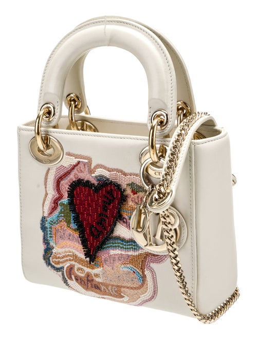 Christian Dior Leather Lady Dior Mini