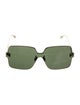Christian Dior Square Tinted Sunglasses