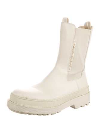 Christian Dior Leather Chelsea Boots