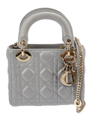 Christian Dior Mini Bags Cannage Lady