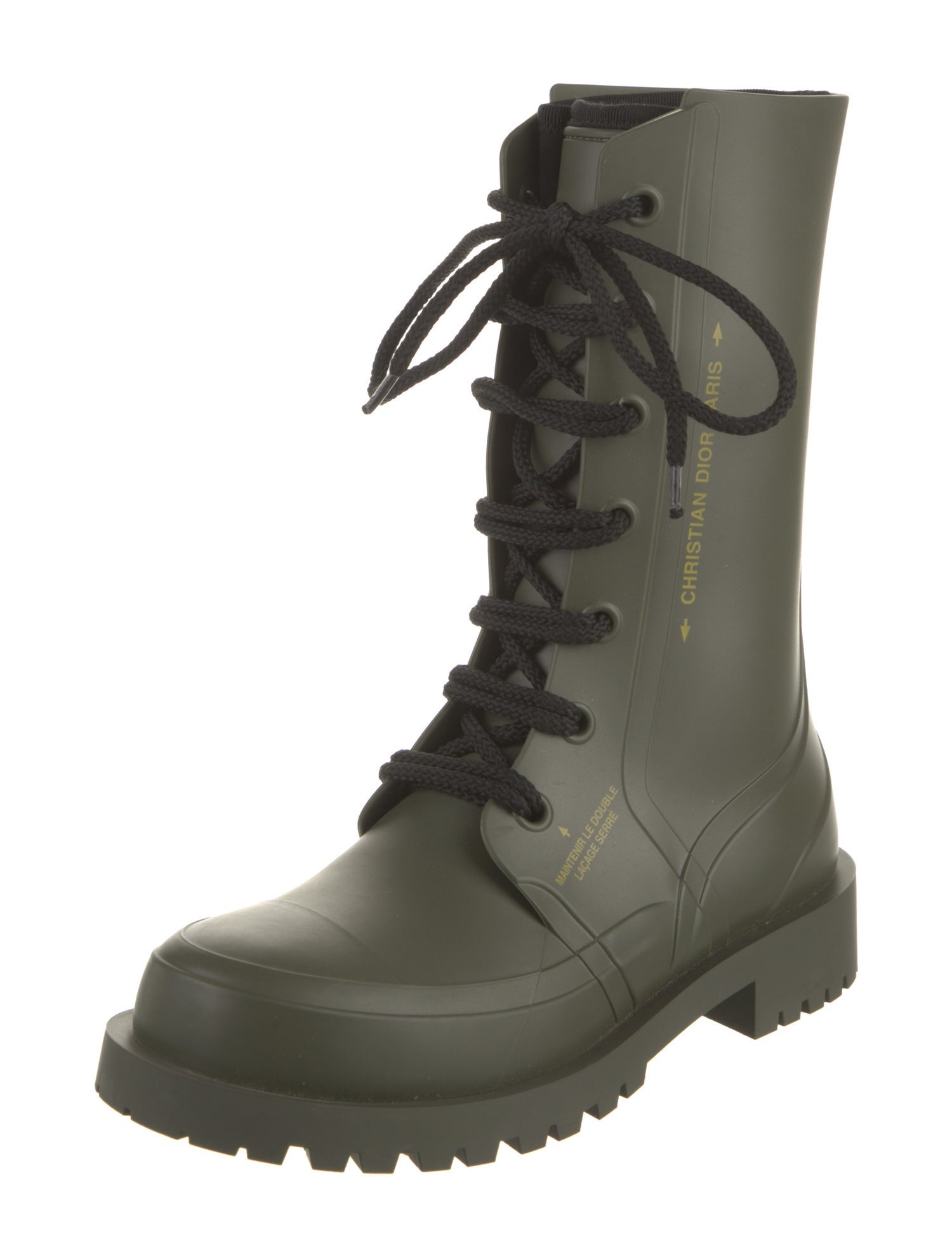 Christian Dior Rubber Rain Boots