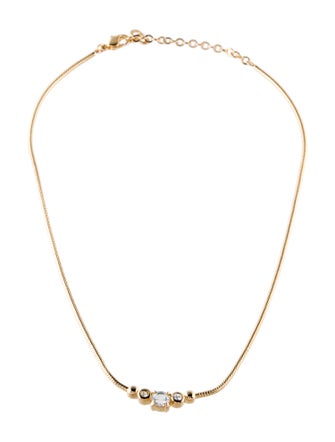 Christian Dior Vintage Crystal Collar Necklace