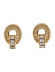 Christian Dior Vintage Crystal Clip-On Earrings