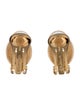 Christian Dior Vintage Crystal Clip-On Earrings