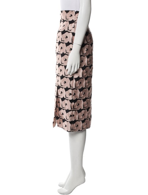 Christian Dior Printed Knee-Length Skirt