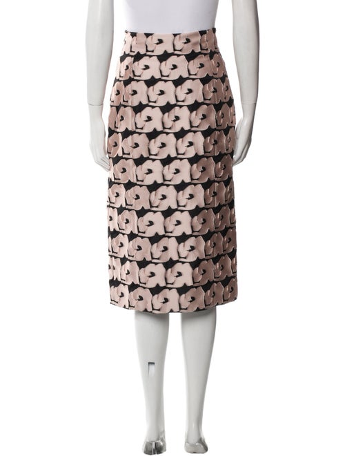 Christian Dior Printed Knee-Length Skirt