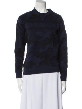 Christian Dior Mock Neck Long Sleeve Sweatshirt