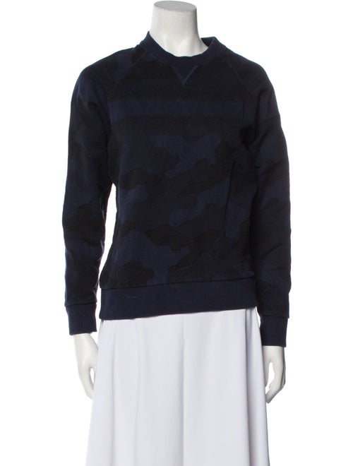 Christian Dior Mock Neck Long Sleeve Sweatshirt