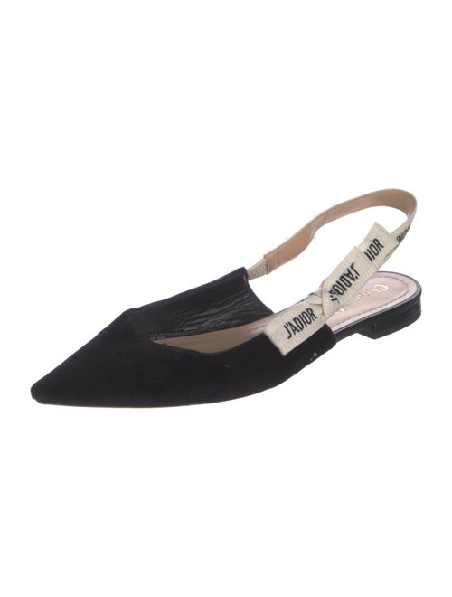 Christian Dior J'Adior Printed Slingback Flats
