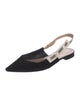 Christian Dior J'Adior Printed Slingback Flats