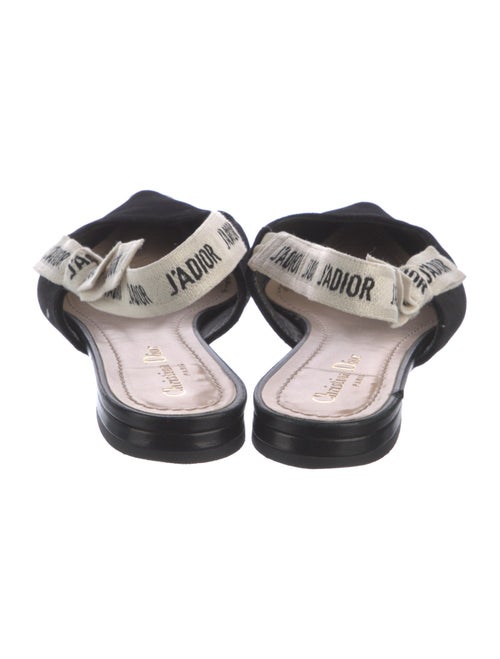 Christian Dior J'Adior Printed Slingback Flats