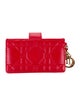 Christian Dior Cannage Pattern Lambskin Card Holder