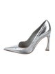 Christian Dior Metallic Pointed-Toe Pumps