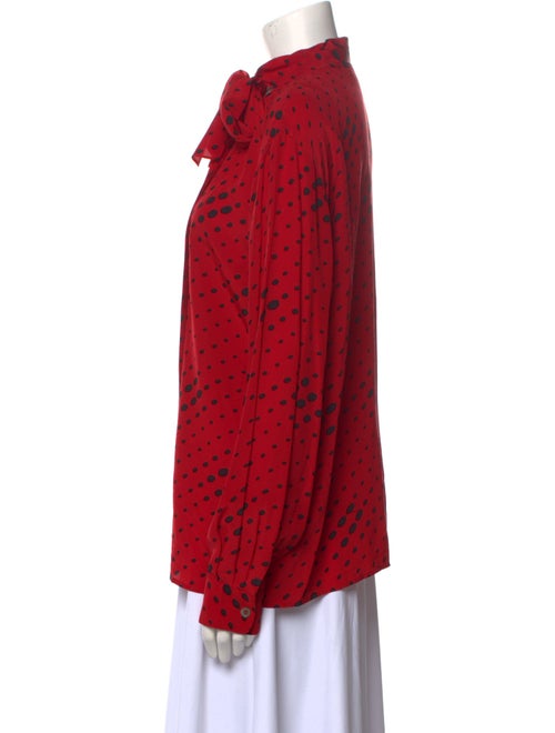 Christian Dior Late 1980's - Early 1990's Silk Blouse