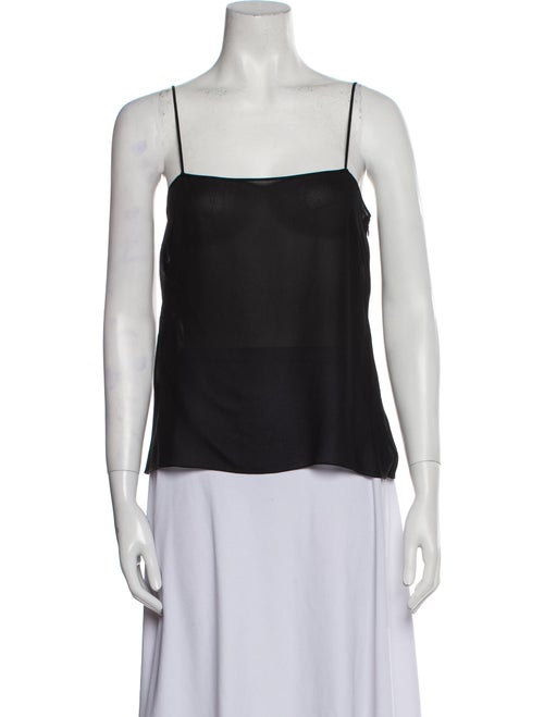 Christian Dior Silk Square Neckline Top