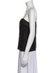 Christian Dior Silk Square Neckline Top
