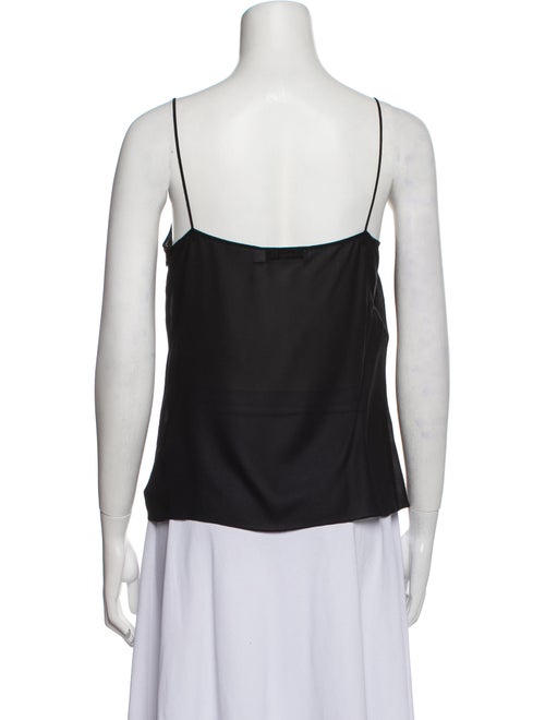 Christian Dior Silk Square Neckline Top
