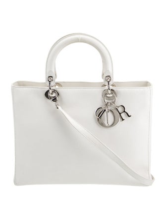 Christian Dior Leather Lady Dior Large