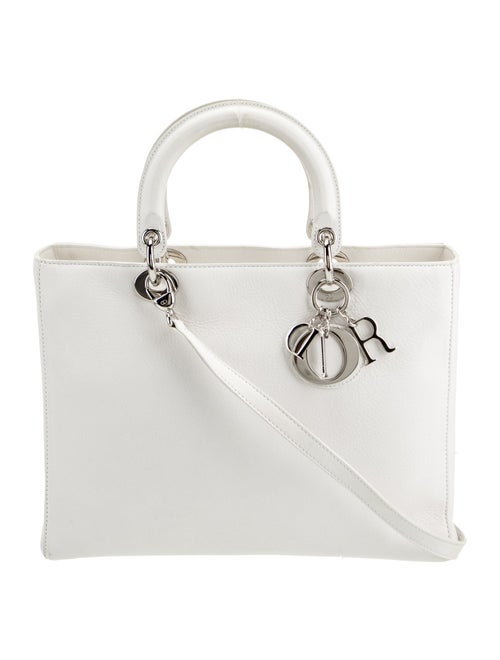 Christian Dior Leather Lady Dior Large