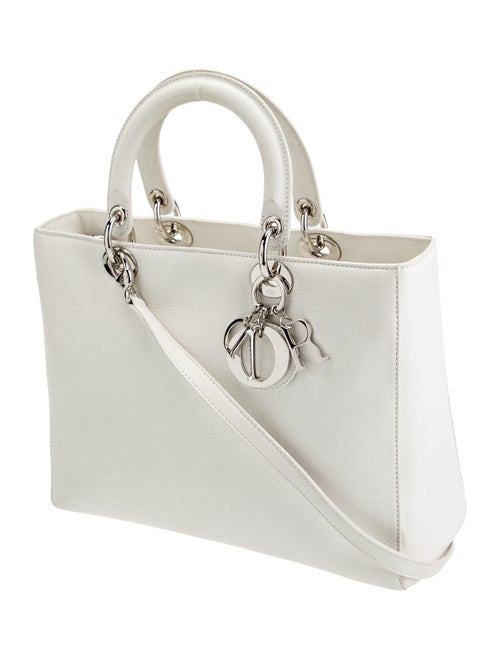 Christian Dior Leather Lady Dior Large