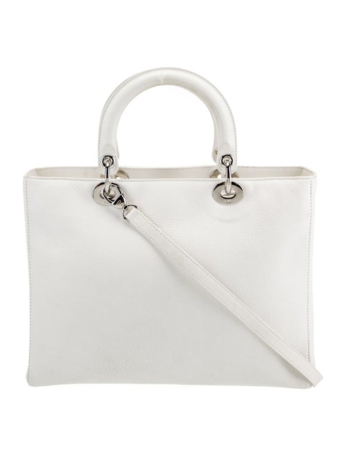 Christian Dior Leather Lady Dior Large