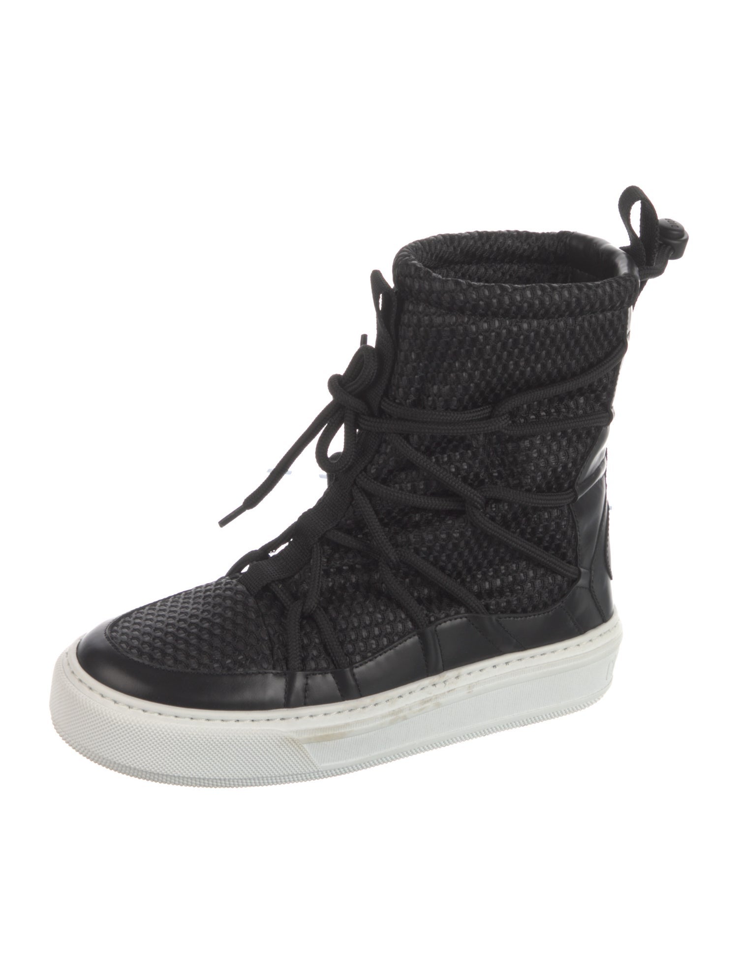 Christian Dior Solar Leather Lace-Up Boots
