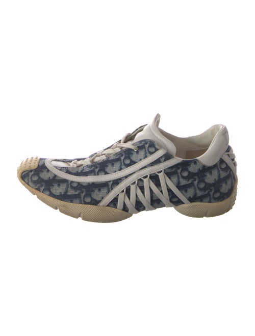 Christian Dior 2003 Diorissimo Pattern Athletic Sneakers