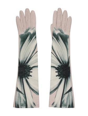 Christian Dior Lambskin Long Gloves