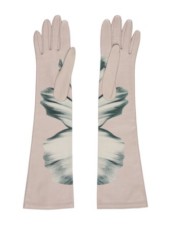 Christian Dior Lambskin Long Gloves