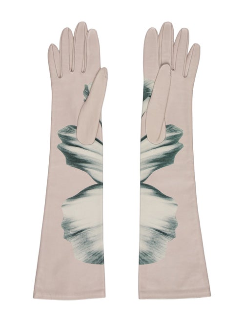 Christian Dior Lambskin Long Gloves