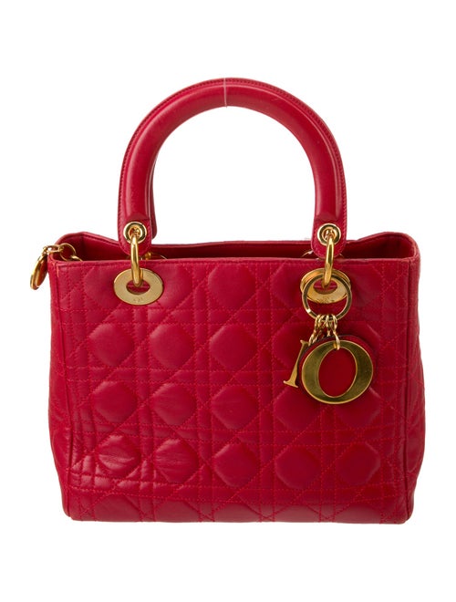 Christian Dior Cannage Lady Dior Medium Vintage