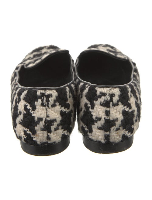Christian Dior Houndstooth Print Loafers