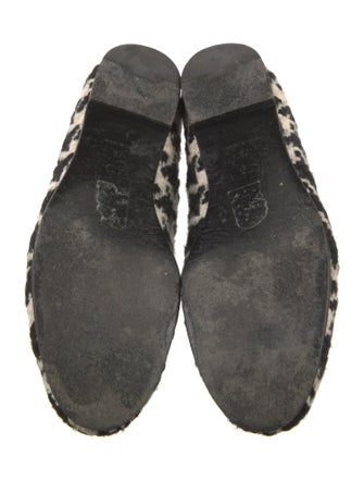 Christian Dior Houndstooth Print Loafers