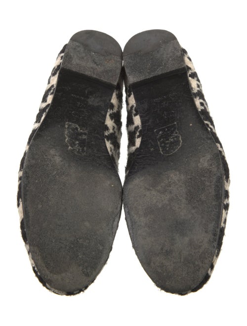 Christian Dior Houndstooth Print Loafers