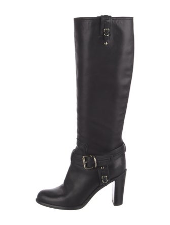 Christian Dior Leather Riding Boots