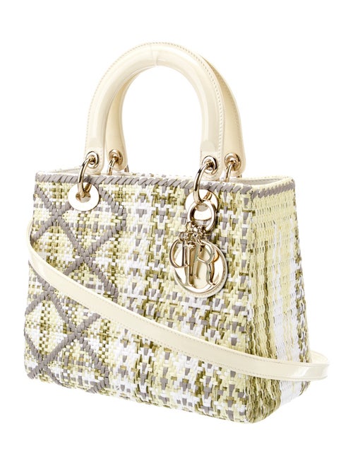 Christian Dior Raffia Lady Dior