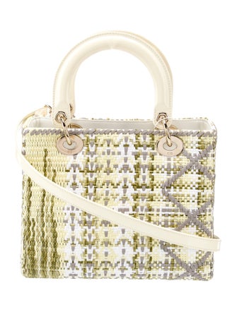 Christian Dior Raffia Lady Dior