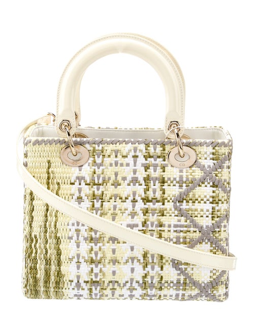 Christian Dior Raffia Lady Dior