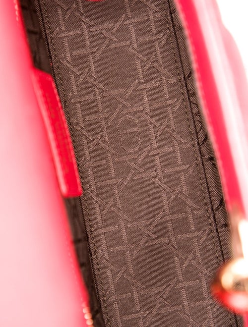 Christian Dior Leather Top Handle Bag Small