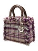 Christian Dior Tweed Lady Dior Medium