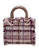 Christian Dior Tweed Lady Dior Medium