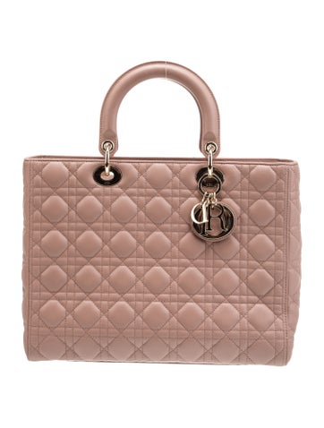 Christian Dior Handle Bags Cannage Lady 2022