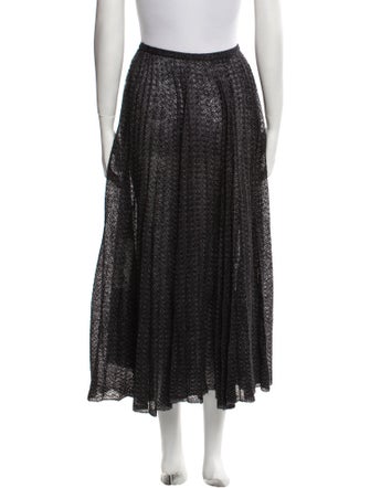 Christian Dior Wool Midi Length Skirt