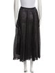 Christian Dior Wool Midi Length Skirt