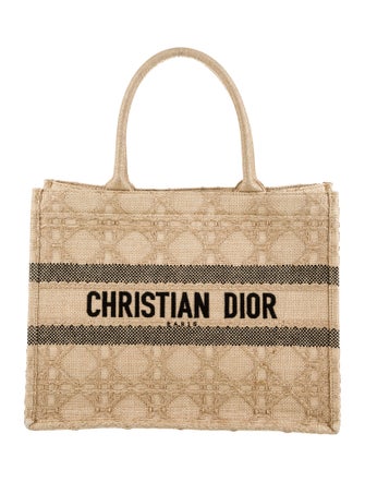 Christian Dior Raffia Book Medium 2022