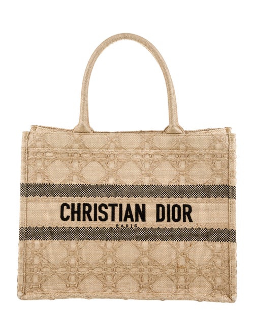 Christian Dior Raffia Book Medium 2022