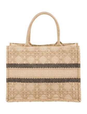 Christian Dior Raffia Book Medium 2022