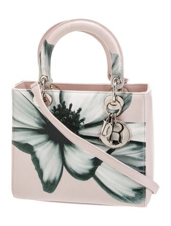 Christian Dior Leather Lady Dior Medium