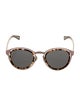 Christian Dior Round Tinted Sunglasses