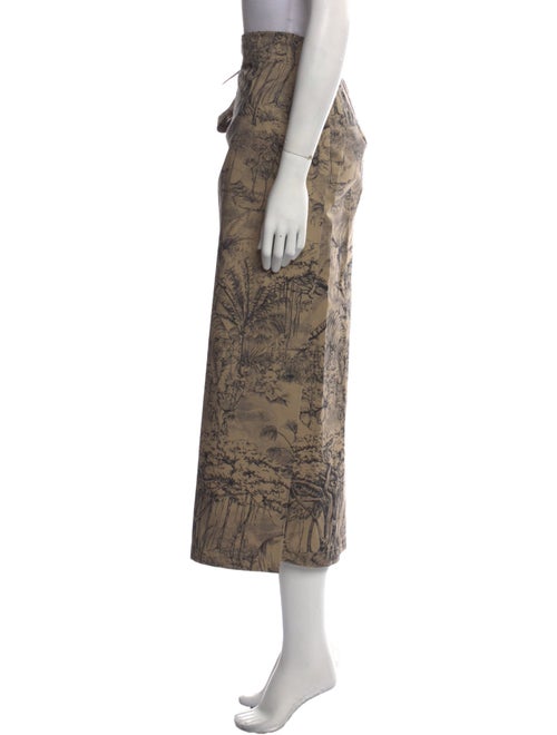 Christian Dior Printed Midi Length Skirt